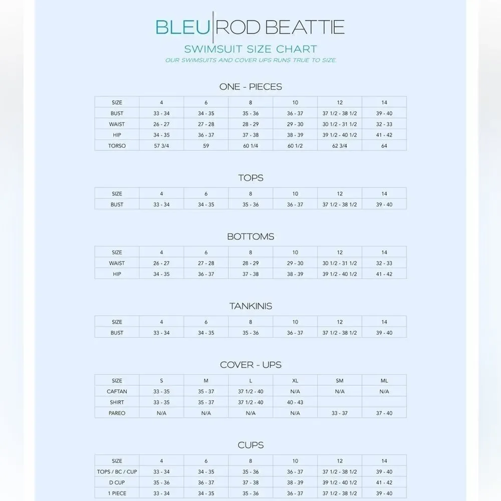 Bleu Rod Beattie ruffled bandeau